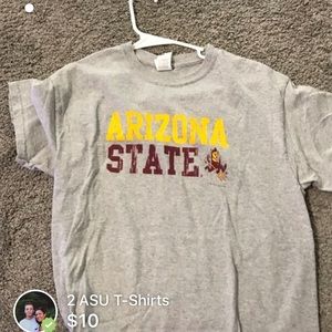 Two ASU T Shirts